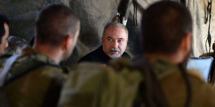 שר הביטחון אביגדור ליברמן. צילום: אריאל חרמוני, משרד הביטחון
צילום: אריאל חרמוני, משרד הביטחון