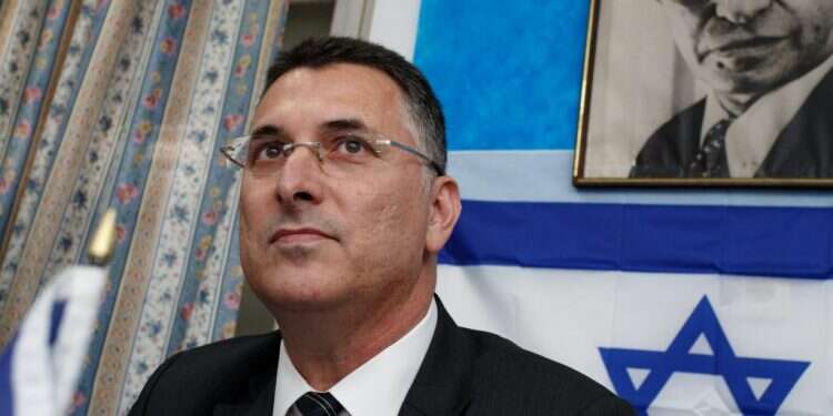 גדעון סער. צילום: אנצ'ו ג'וש ג'יני צילום: אנצ'ו ג'וש ג'יני