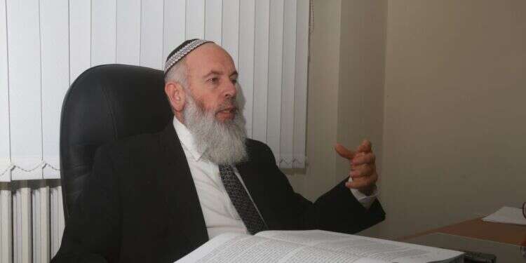 הרב אליעזר איגרא. צילום: מרים צחי
 צילום: מרים צחי