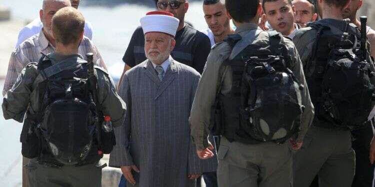 המופתי של ירושלים. צילום: אורן בן חקון צילום: אורן בן חקון