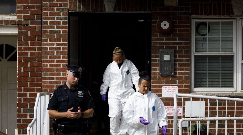 זירת רצח בניו יורק. צילום: EPA צילום: EPA