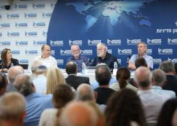 הדיון במכון למחקרי ביטחון לאומי. צילום: חן גלילי