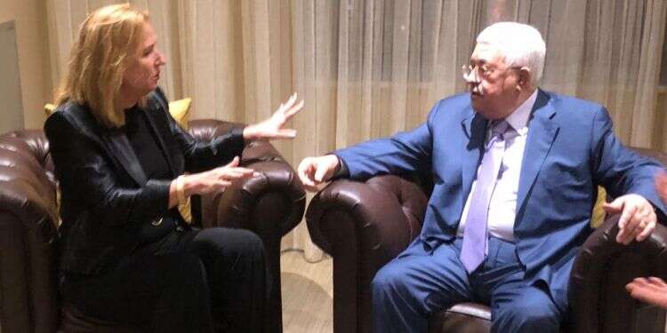 אבו מאזן וציפי לבני בניו יורק חותרים למרדף: בשמאל מנסים להחיות את אבו מאזן