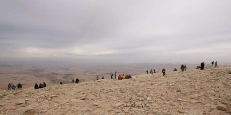 מכתש רמון. צילום: מרים צחי צילום: מרים צחי