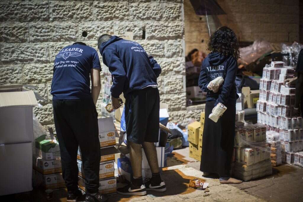 מבצע סיירת חסד ייחודית. צילום: הדס פרוש/פלאש 90