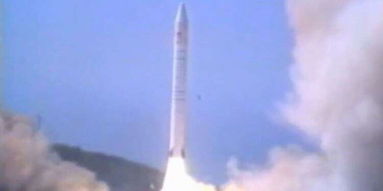 שיגור אופק 1. צילום: דוברות משרד הביטחון 30 שנה ל'אופק 1': כך נראה שיגור הלוויין הראשון של ישראל