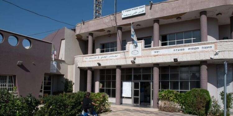 מועצה מקומית מסעדה. צילום: אייל מרגולין, ג'יני צילום: אייל מרגולין, ג'יני