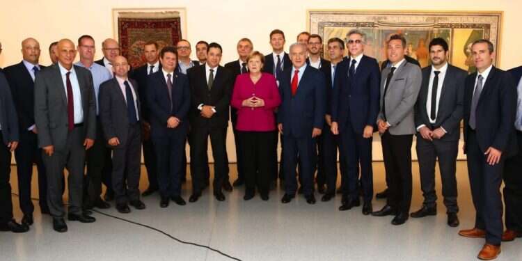 אנגלה מרקל בביקורה בישראל. צילום: אבי דוד, צלם משרד החוץ צילום: אבי דוד, צלם משרד החוץ