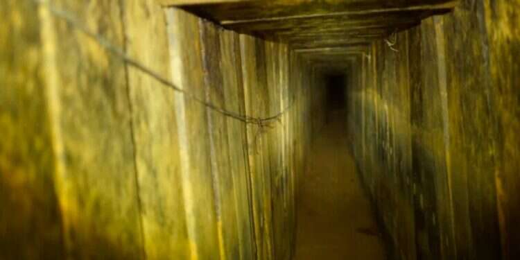 מנהרת טרור: דובר צה צילום: דובר צה"ל