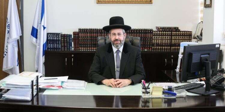 הרב דוד לאו. צילום: אבישג שאר ישוב צילום: אבישג שאר ישוב