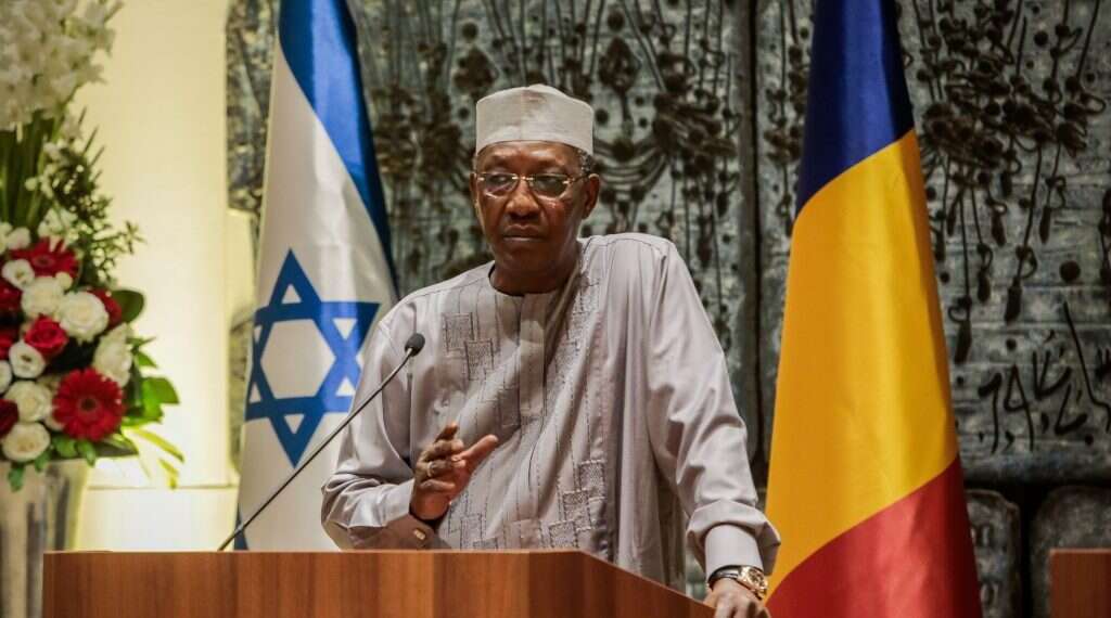 נשיא צ'אד דבי. צילום: אורן בן חקון צילום: אורן בן חקון