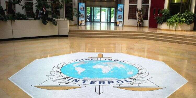 משרדי אינטרפול. צילום: AFP צילום: AFP