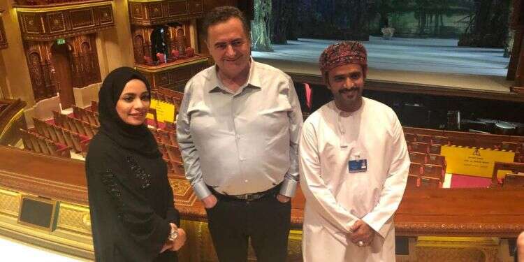 השר ישראל כ''ץ בתיאטרון הלאומי של עומאן מסילות לתוכנית המאה? השר כ"ץ בעומאן