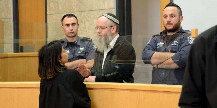 עזרא שיינברג בבית המשפט. צילום: גיל אליהו, ג'יני צילום: גיל אליהו, ג'יני