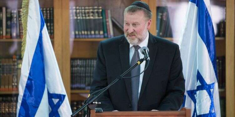 אביחי מנדלבליט. צילום: יונתן זינדל, פלאש90 צילום: יונתן זינדל, פלאש90