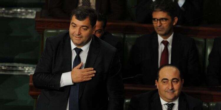 רנה טרבלסי בטקס השבעתו. צילום: EPA צילום: EPA