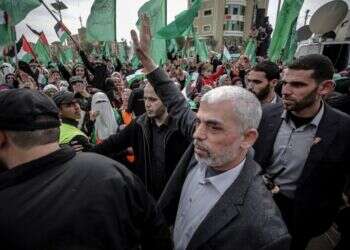 יחיא סנוואר. צילום: EPA