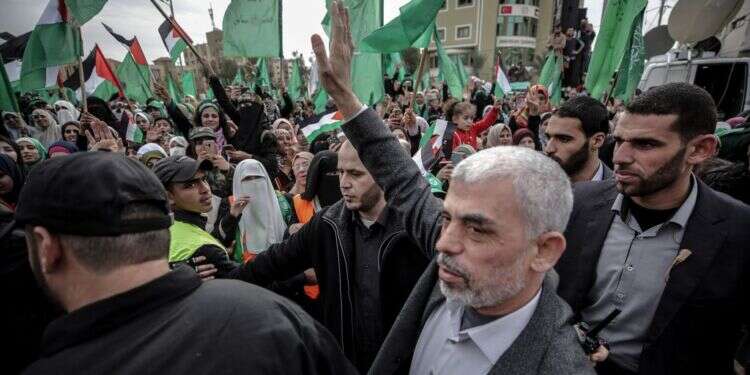 יחיא סינוואר. צילום: EPA יחיא סנוואר. צילום: EPA