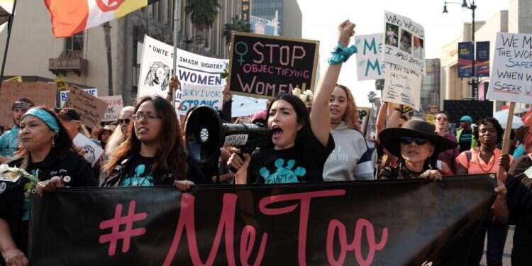 קמפיין metoo. צילום: AFP צילום: AFP