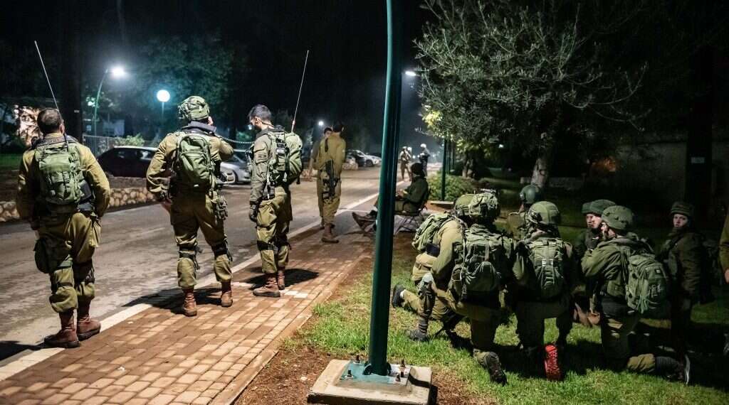 תרגול חדירת מחבלים. צילום: אייל מרגולין, ג'יני צילום: אייל מרגולין, ג'יני