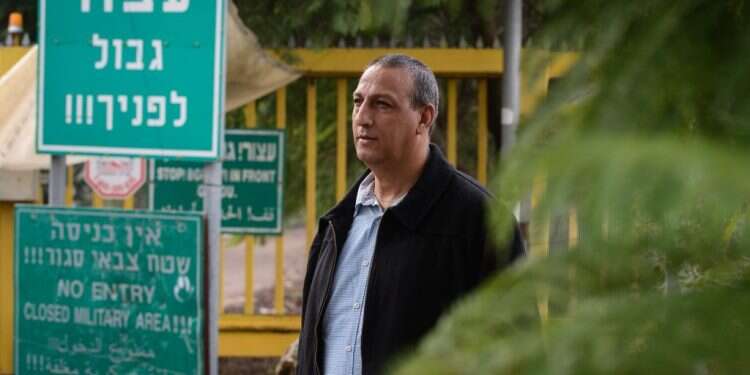 ראש מועצת מטולה דוד אזולאי. צילום: אייל מרגולין, ג׳יני צילום: אייל מרגולין, ג׳יני