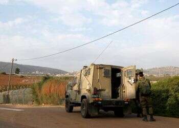 חיילי צה"ל בגבול הצפון. צילום: AFP