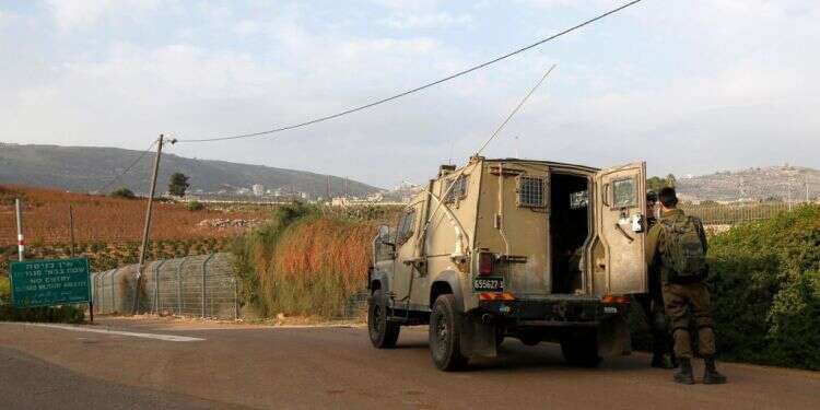 חיילי צה"ל בגבול הצפון. צילום: AFP