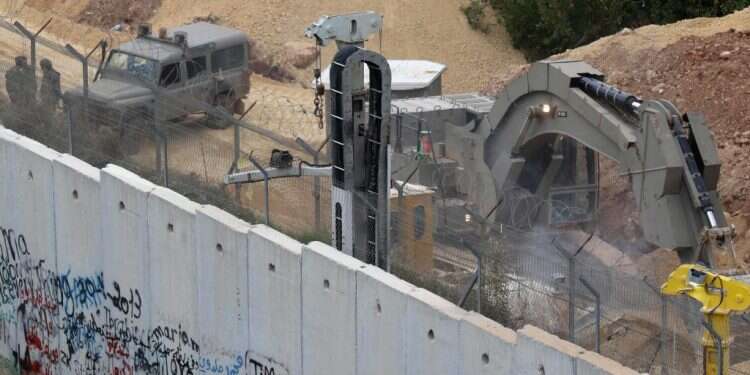 פעילות כוחות הביטחון בגבול לבנון. צילום: AFP צילום: AFP
