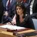 היילי בנאומה בפני מועצת הביטחון. צילום: רויטרס צילום: רויטרס