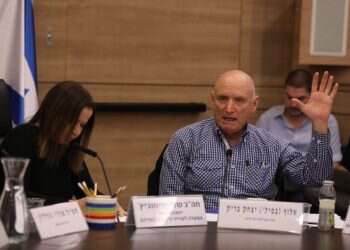 האלוף בריק בכנסת. צילום: איציק הררי דוברות הכנסת