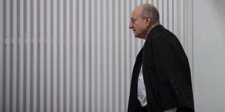 השופט אלכס שטיין. צילום: הדס פרוש/פלאש 90 צילום: הדס פרוש/פלאש 90