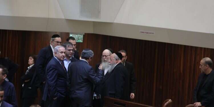 נתניהו והח צילום: מרים צחי