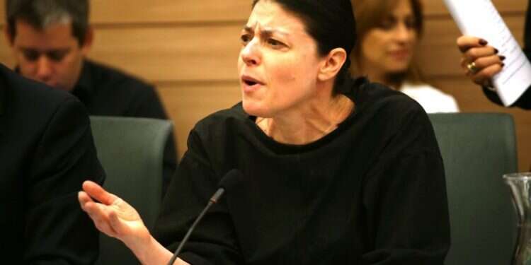 חברת הכנסת מרב מיכאלי. צילום: מרים צחי צילום: מרים צחי