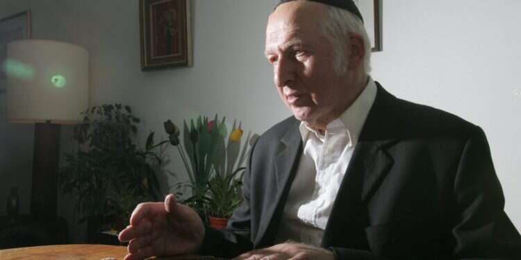 הרב אהרון ליכטנשטיין ז צילום: מרים צחי