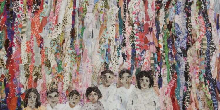 נאוה ט. ברזני, קרעי נייר, 2011. מהסדרה צילום: לאו פ. ע.