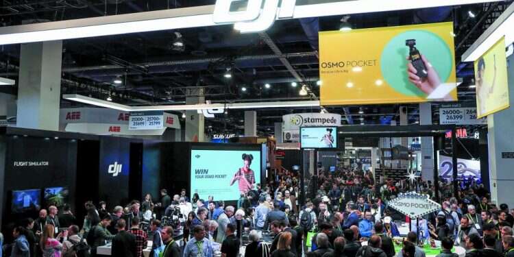 תערוכת הטכנולוגיה. צילום: AFP צילום: AFP