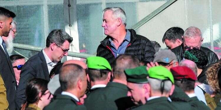 בני גנץ. צילום: גדעון מרקוביץ צילום: גדעון מרקוביץ