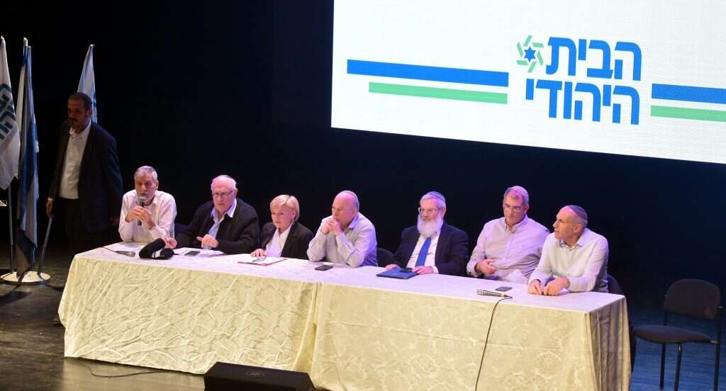 כינוס מרכז הבית היהודי. צילום: יוסי זליגר צילום: יוסי זליגר