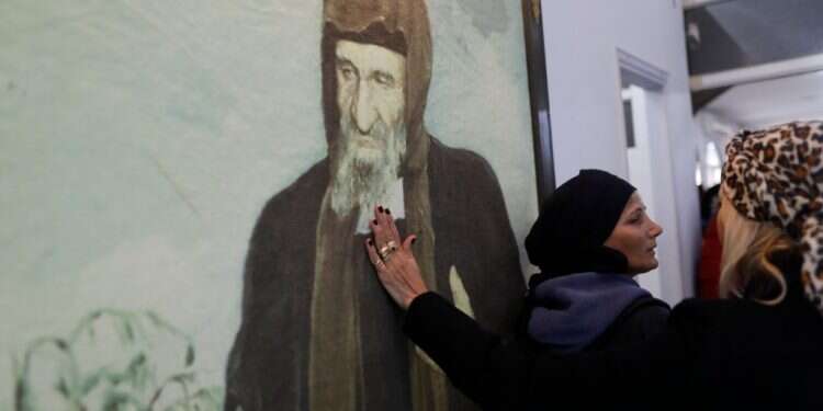 ההילולה ביום השנה למותו של הרב ישראל אבוחצירא זצוק צילום: AFP