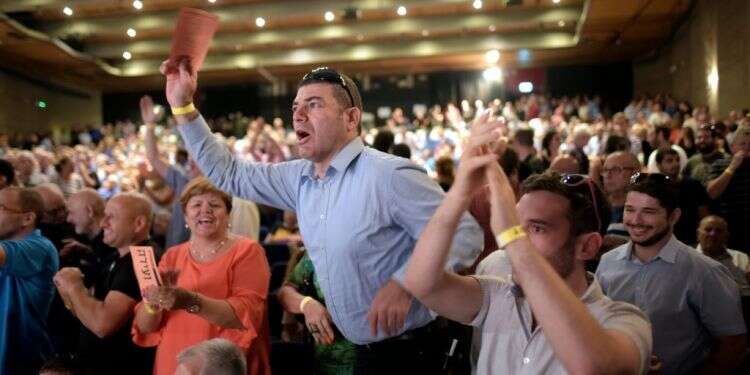 ועידת מפלגת העבודה (למצולמים אין קשר לנאמר בכתבה). צילום ארכיון: יוסי זליגר צילום ארכיון: יוסי זליגר