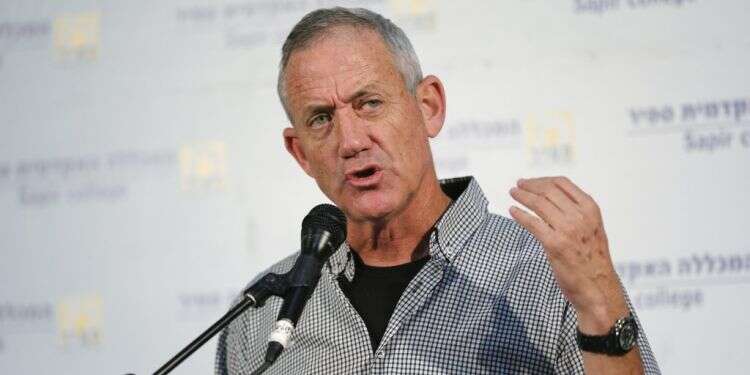 בני גנץ. צילום: יהודה פרץ צילום: יהודה פרץ