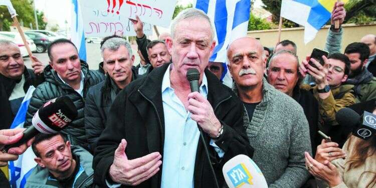 גנץ.. צילום: יהושע יוסף צילום: יהושע יוסף