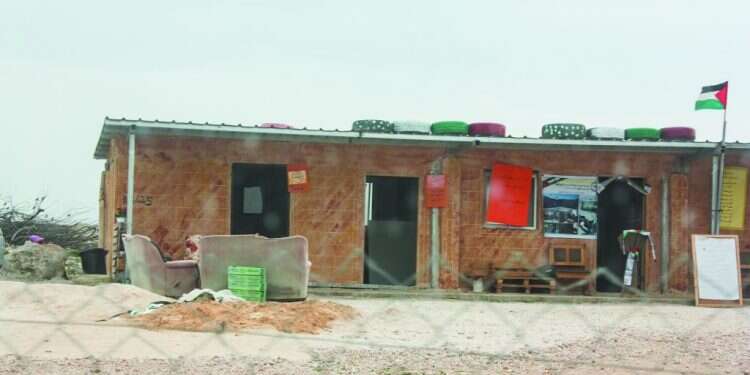 בית הספר הפלסטיני. צילום: רגבים צילום: רגבים