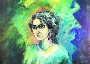 יעל נויבירט, ״ואולי לא היו הדברים מעולם״, שמן על בד, 2012