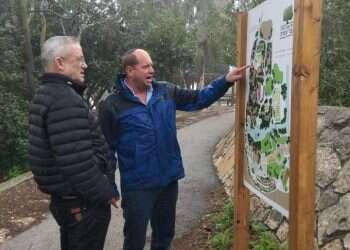 גנץ בגוש עציון: "הגוש הוא נכס – ויוותר כזה לנצח"