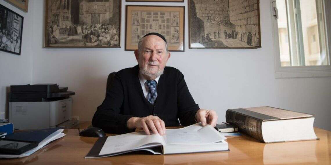 הרב מנחם הכהן. צילום: הדס פרוש - פלאש 90 צילום: הדס פרוש - פלאש 90