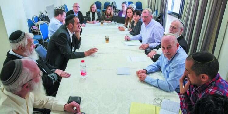 הוועדה לבחירת מנהיג הבית היהודי. צילום: נועם ריבקין פנטון, פלאש 90 צילום: נועם ריבקין פנטון, פלאש 90