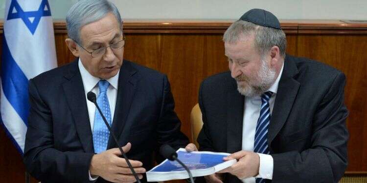 נתניהו ומנדלבליט. צילום: קובי גדעון, לע צילום: קובי גדעון, לע"מ