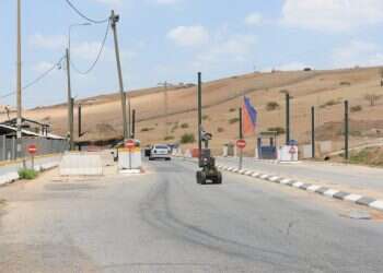 מעבר הבקעה. צילום: מרים צחי