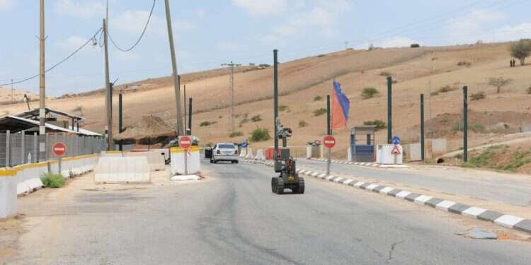 מעבר הבקעה. צילום: מרים צחי